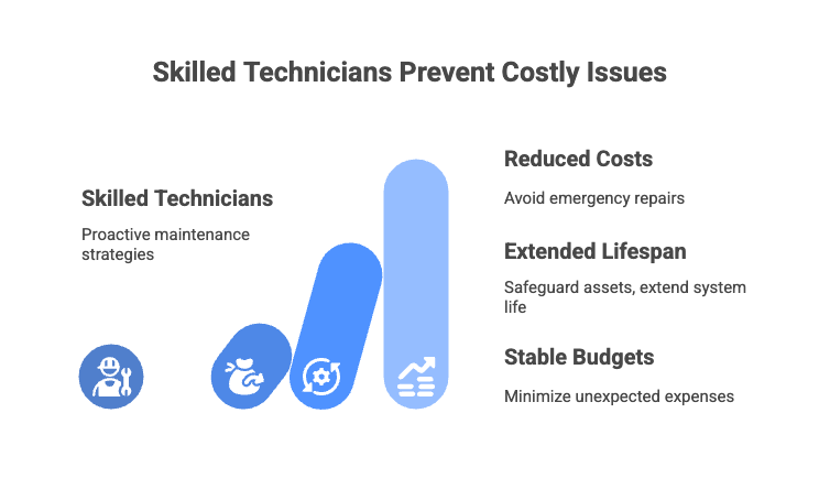 Skilled Technicians Prevent Costly Issues
