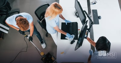 What Types of Commercial Cleaning Does MSI Offer?